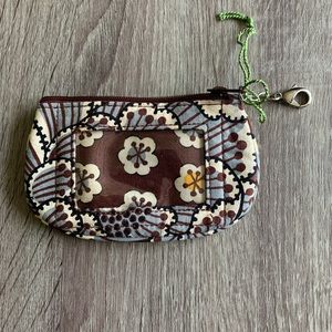 BERA BRADLEY COIN & ID POUCH